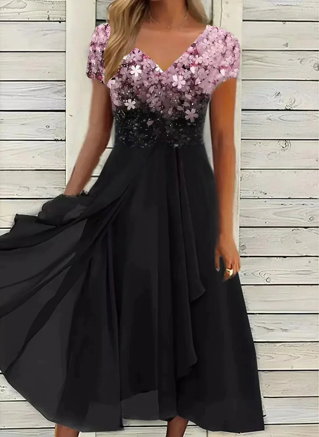 Variant image for Robe Marigon Femme - Robe de Soirée Élégante Longue en Haute Qualité-9