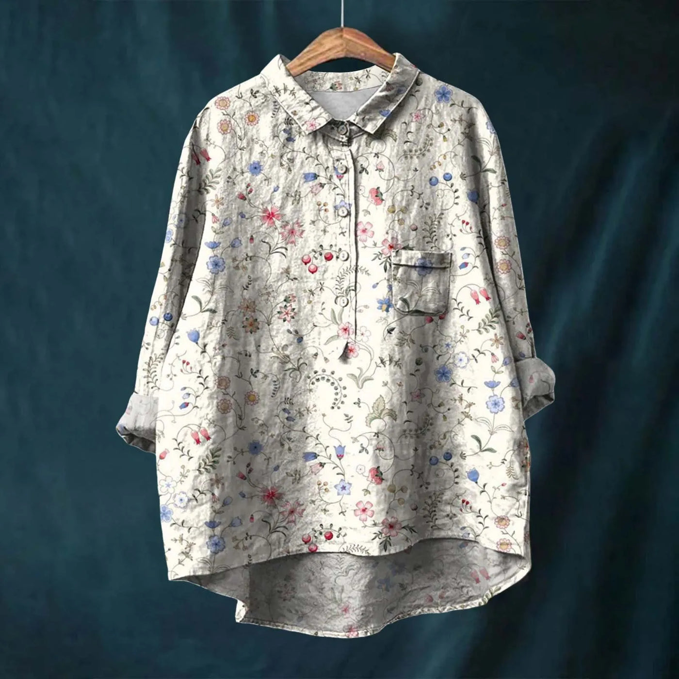 Liesa | Chemise Femme Chic - Coton Élégant-5