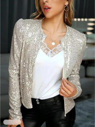 Alda | Blazer à paillettes unique