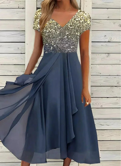 Variant image for Robe Marigon Femme - Robe de Soirée Élégante Longue en Haute Qualité-41