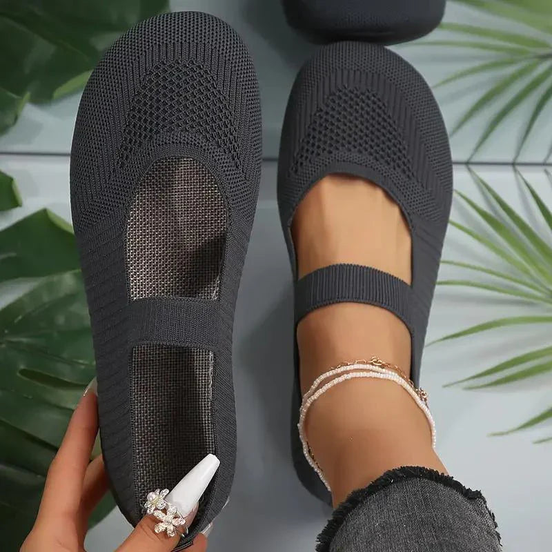 Variant image for Nyxara Pantoufles Femme – Tricot Respirant, Léger et Confortable-49