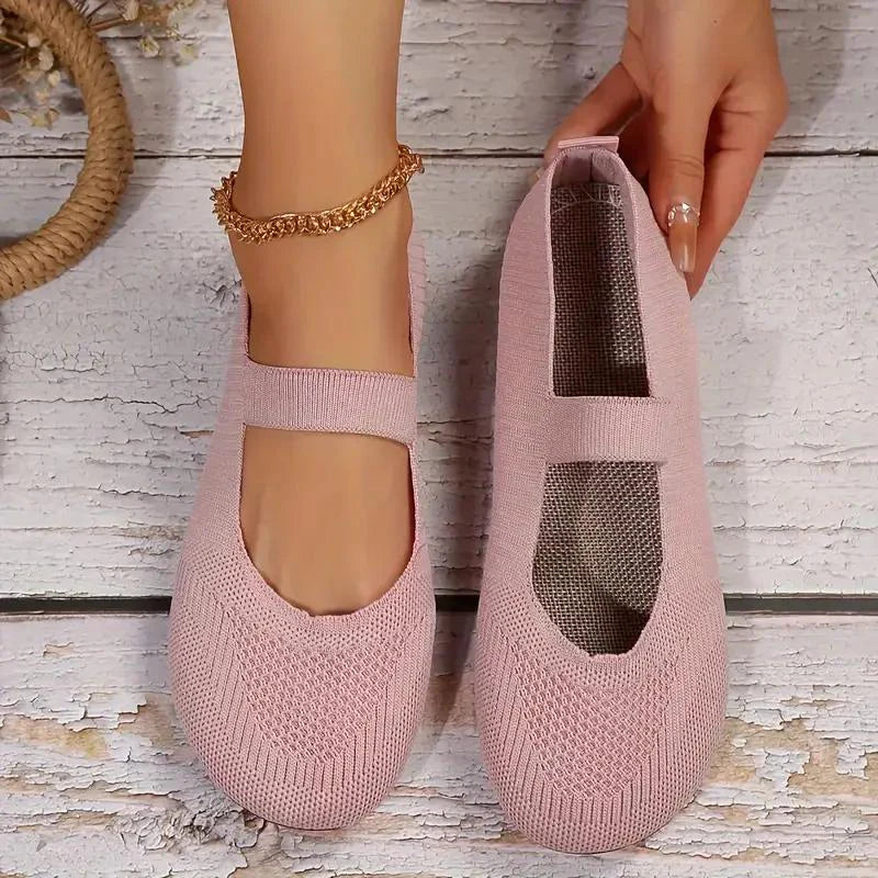 Nyxara Pantoufles Femme – Tricot Respirant, Léger et Confortable-6