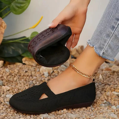 Nyxara Pantoufles Femme – Tricot Respirant, Léger et Confortable-4