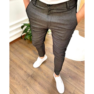 Pantalon Élégant | Pantalon Homme d'Affaires Polyvalent-1