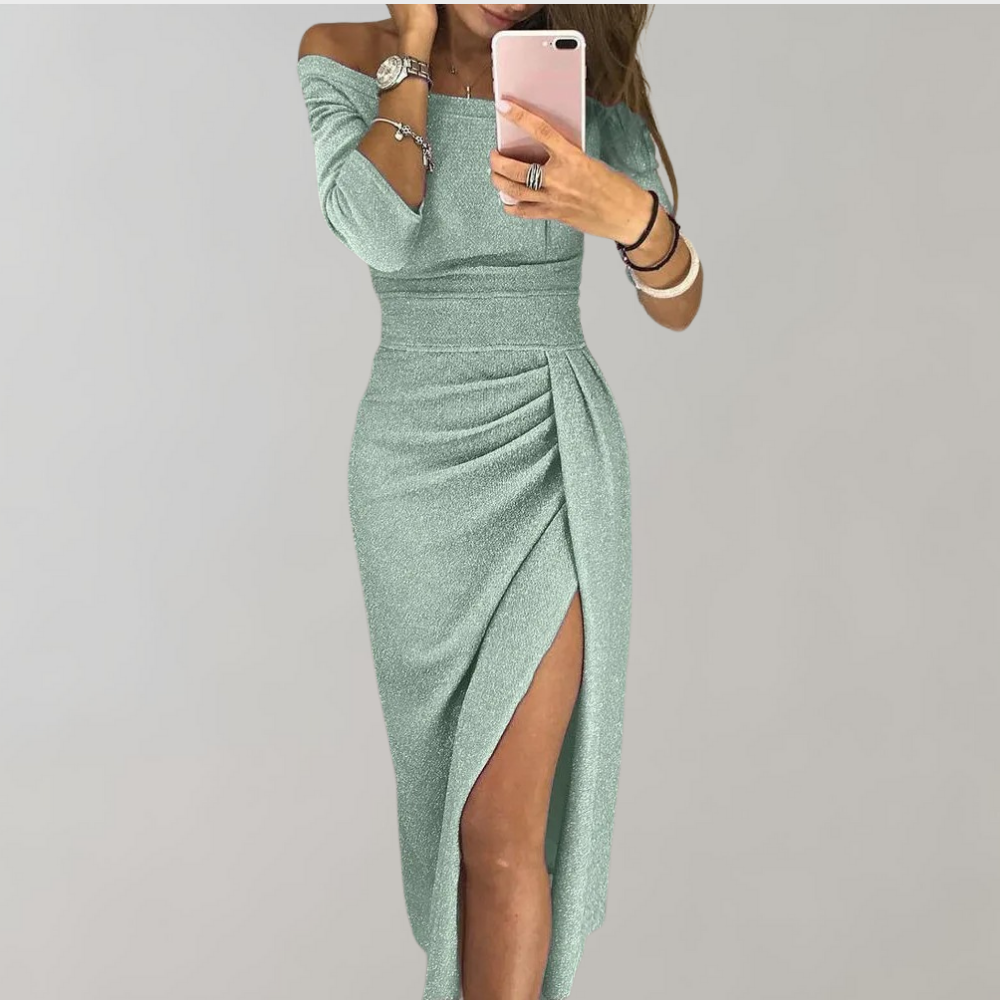 Angélique | Robe élégante à paillettes