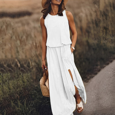 Clara | Robe Longue Été Femme-4