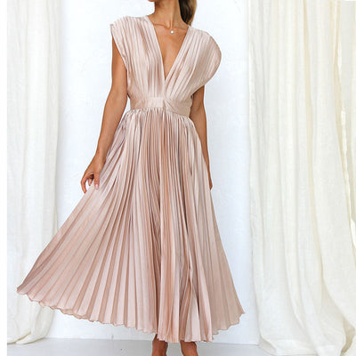 Camille | Robe de Soirée Chic Col en V-6