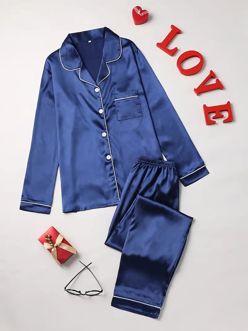 Luxe | Ensemble Pyjama Femme Élégant et Confortable-3