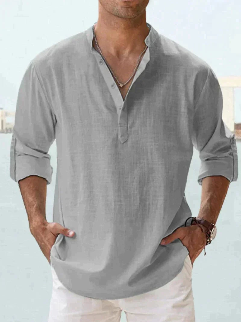 Rio | Chemise Homme en Lin Respirant-5