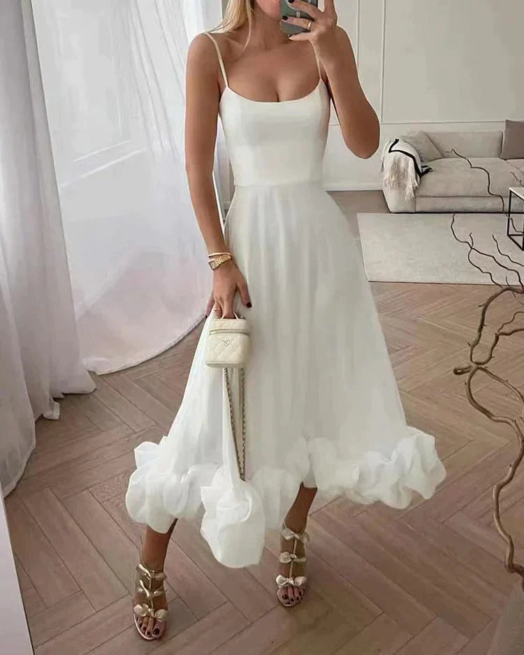 Aliénor | Robe midi élégante