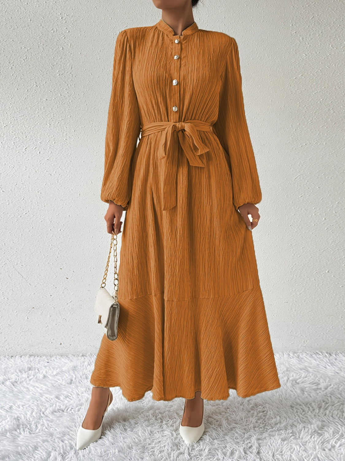 Adele | Robe élégante à manches longues