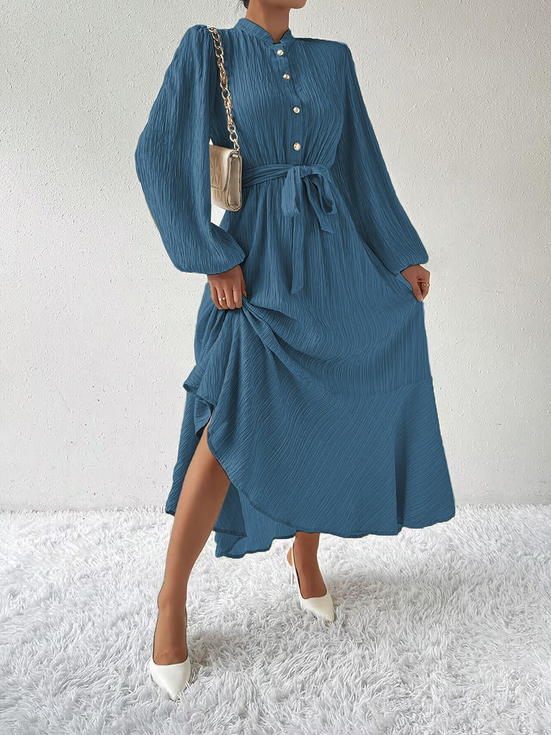Adele | Robe élégante à manches longues