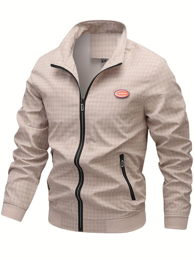 Bastien | Veste Softshell à motifs automne-hiver