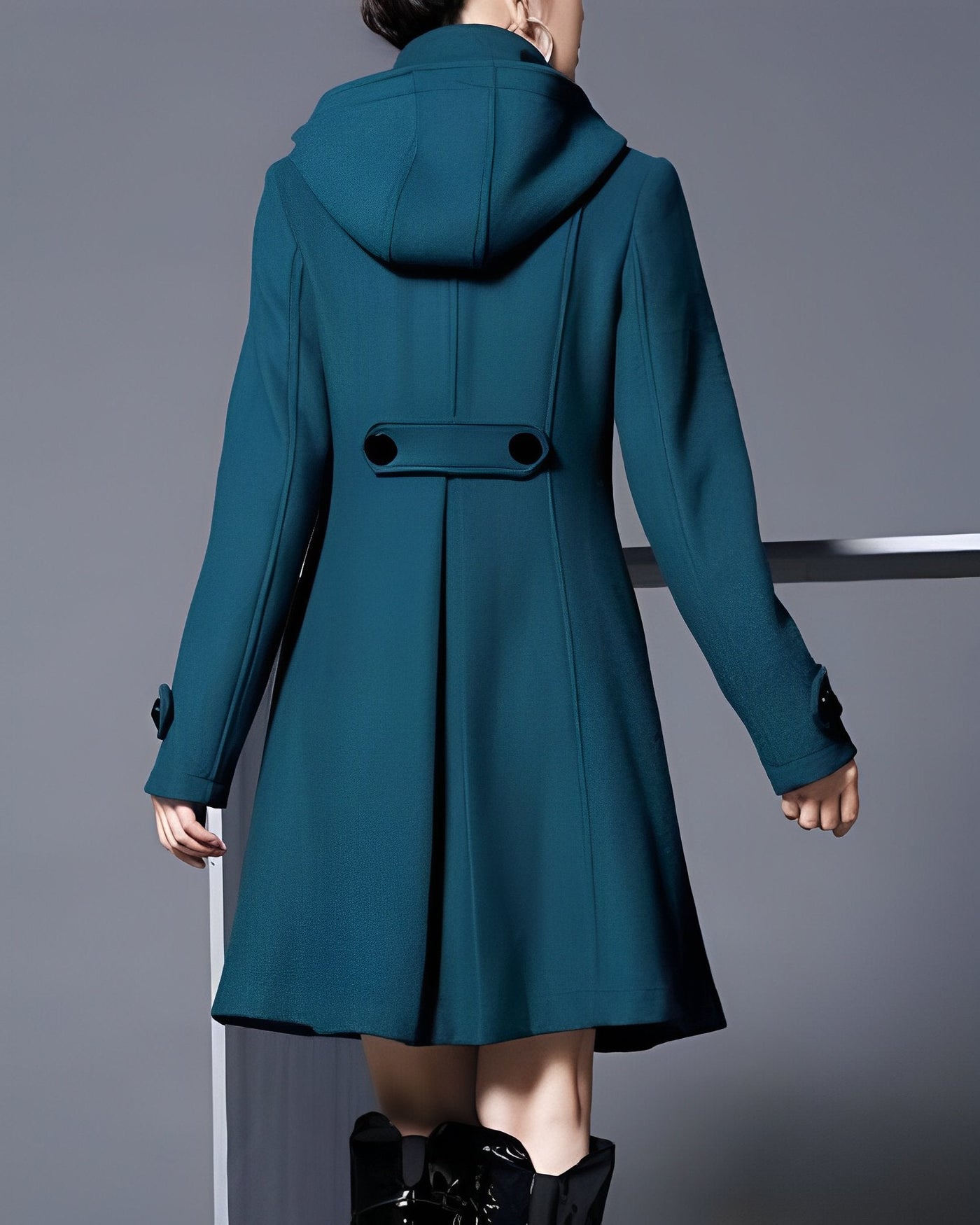 Adalie | Veste à capuche avec écharpe