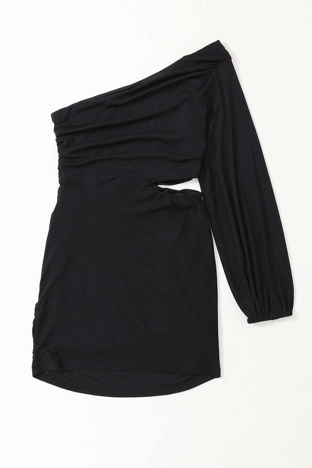 Leisha | Robe élégante à épaules simples