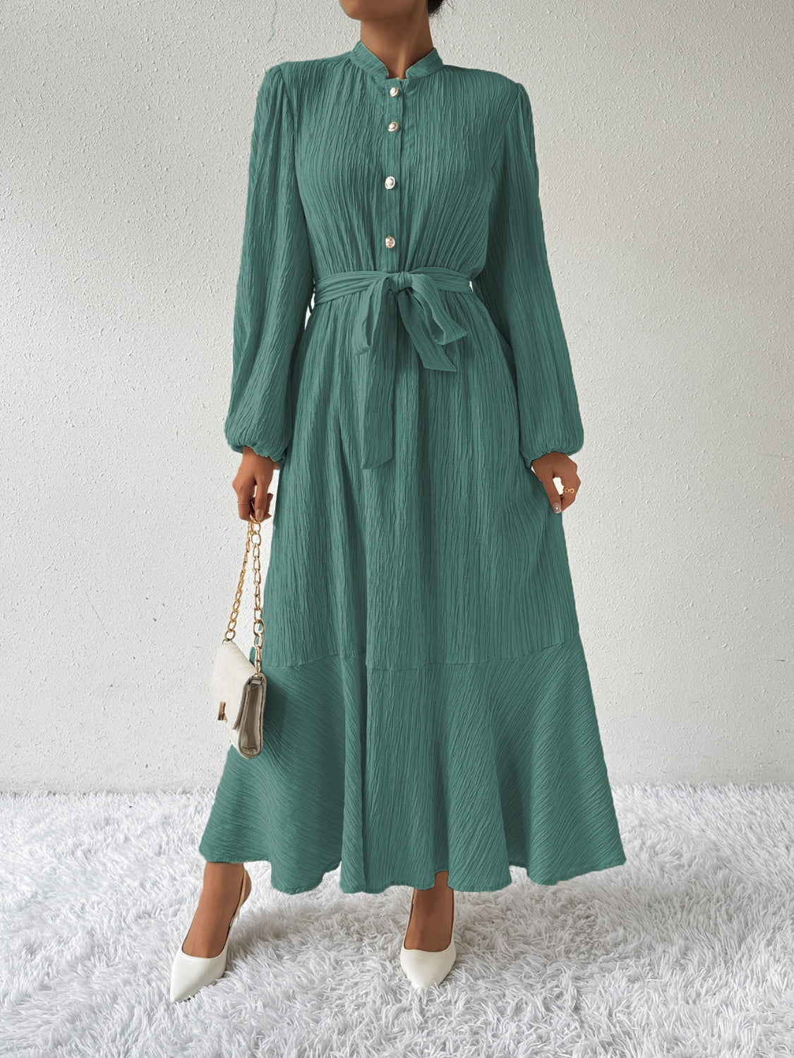 Adele | Robe élégante à manches longues