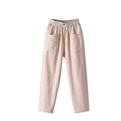 Emma | Pantalon Fluide Femme en Lin et Coton-5