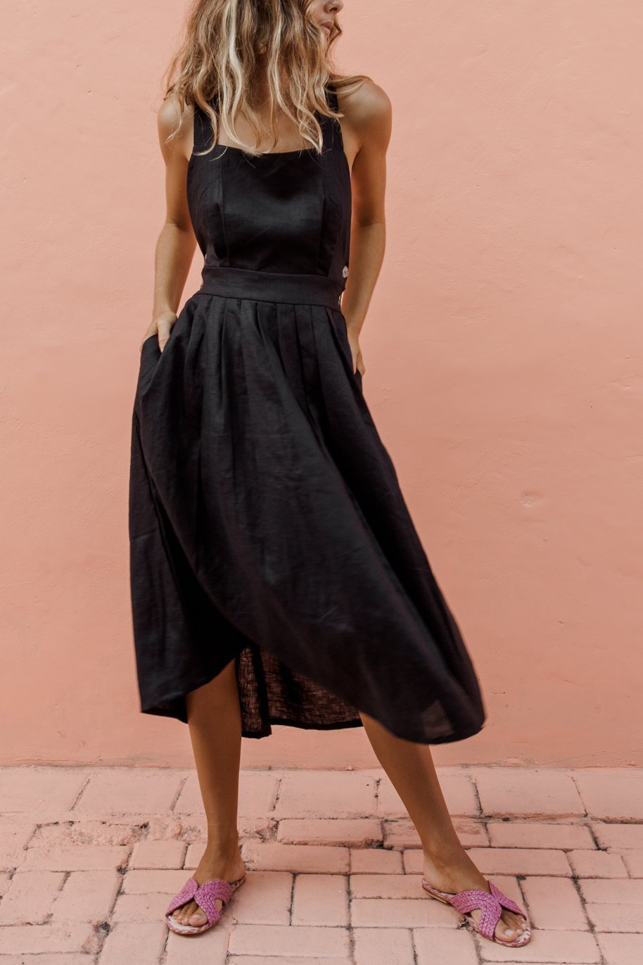 Emma | Robe Midi Femme Chic-3