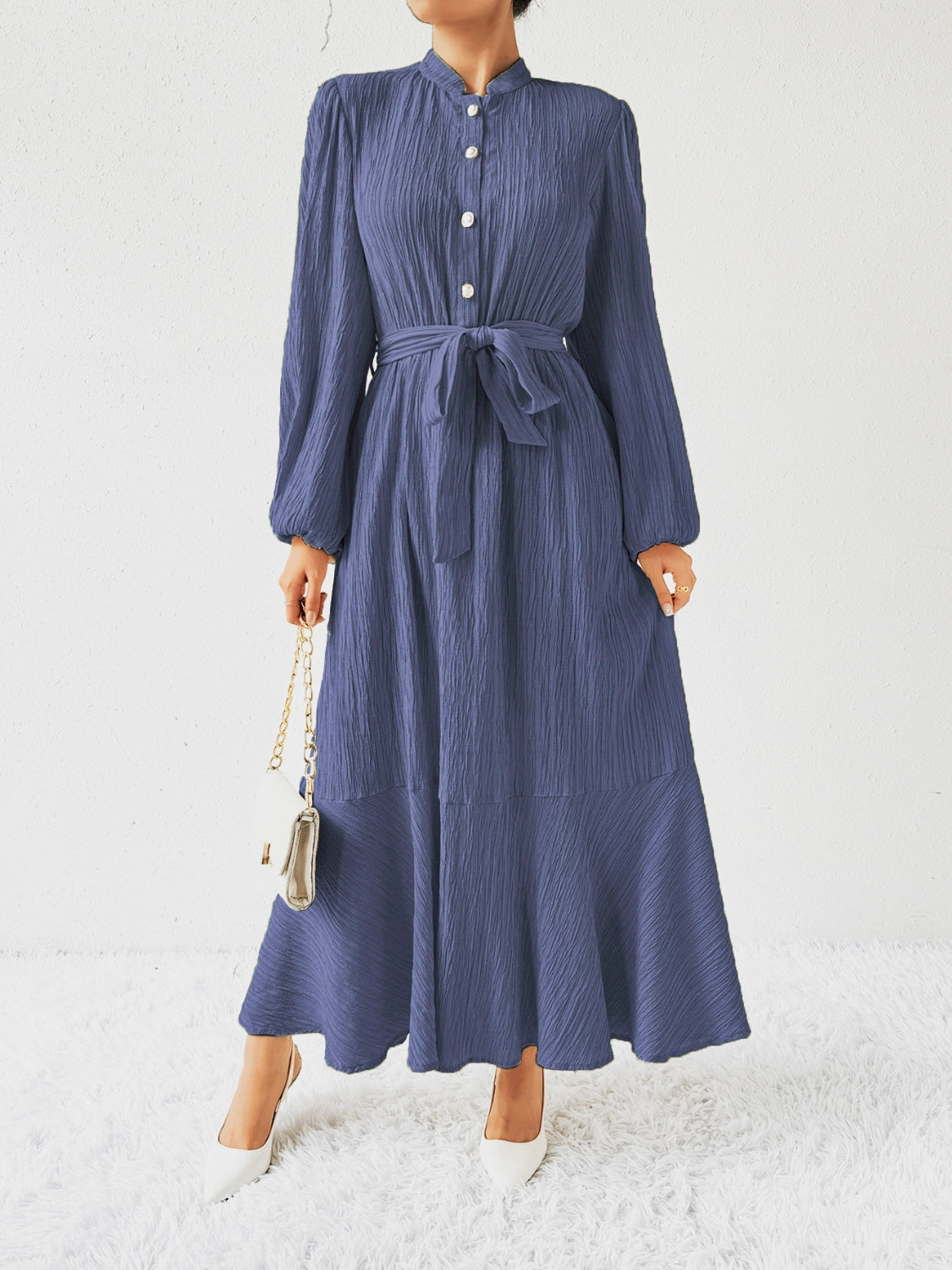 Adele | Robe élégante à manches longues
