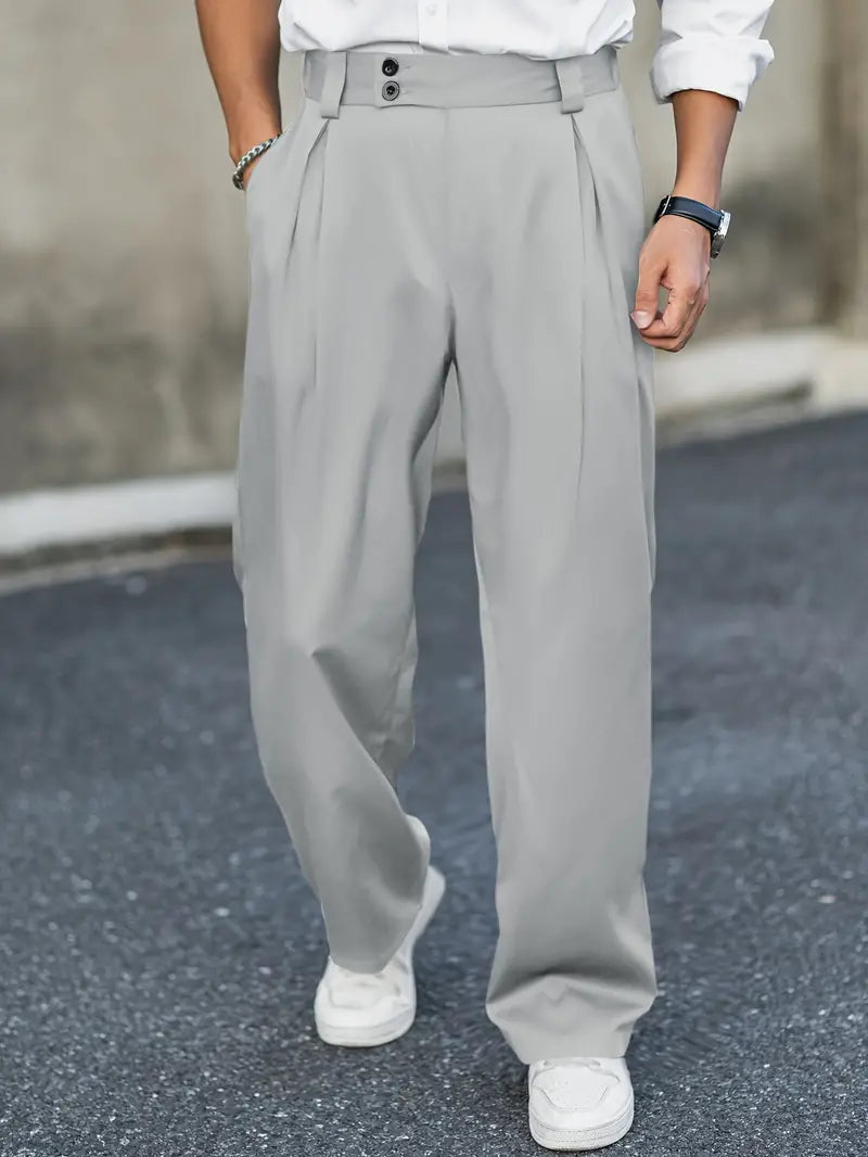 Walter Pantalon Homme – Tissu Doux et Respirant, Coupe Spacieuse-2