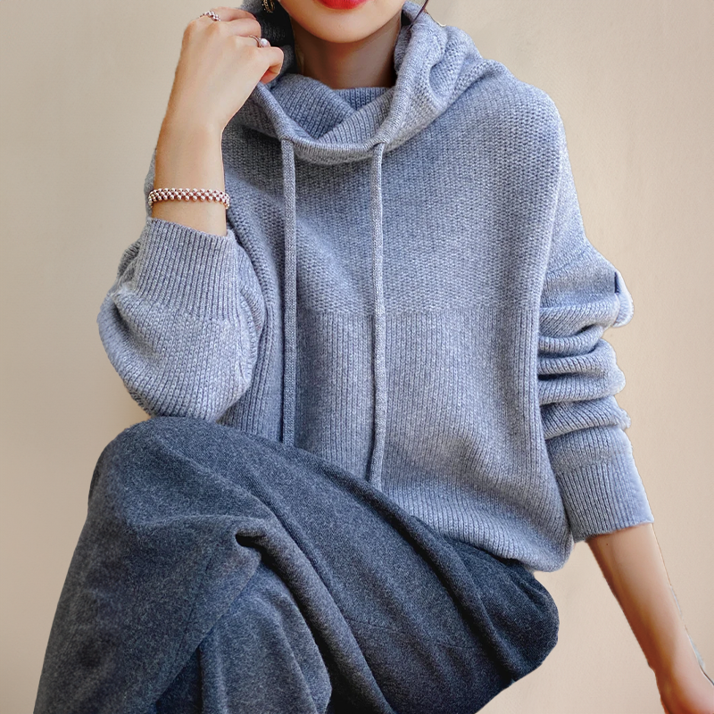 Aria | Sweat à capuche en laine mérinos