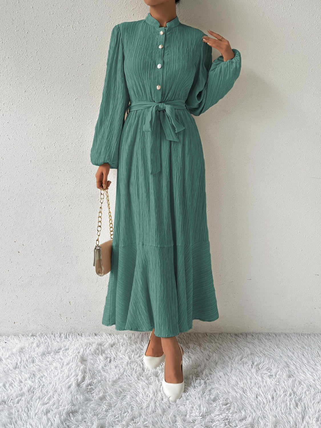 Adele | Robe élégante à manches longues
