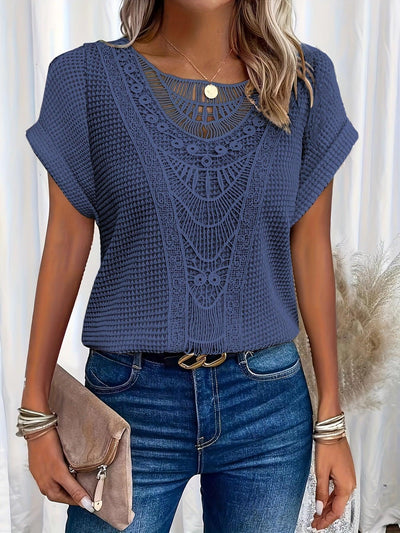 Elyse | Haut en Tricot Élégant pour Femme-2