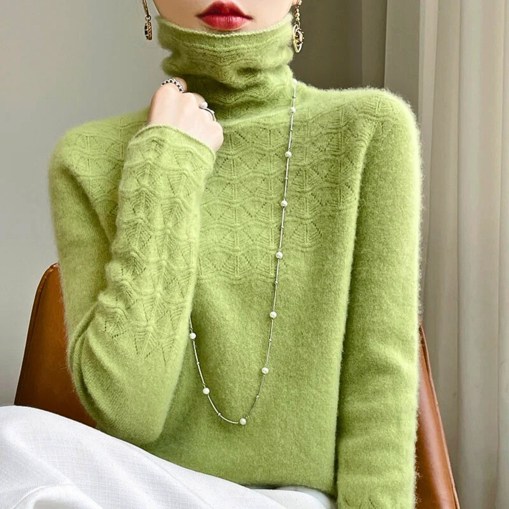 Charlotte | Pull à col roulé