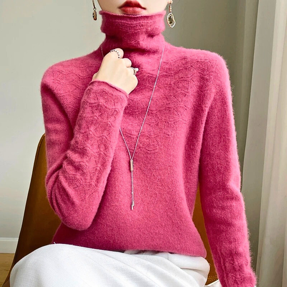 Charlotte | Pull à col roulé