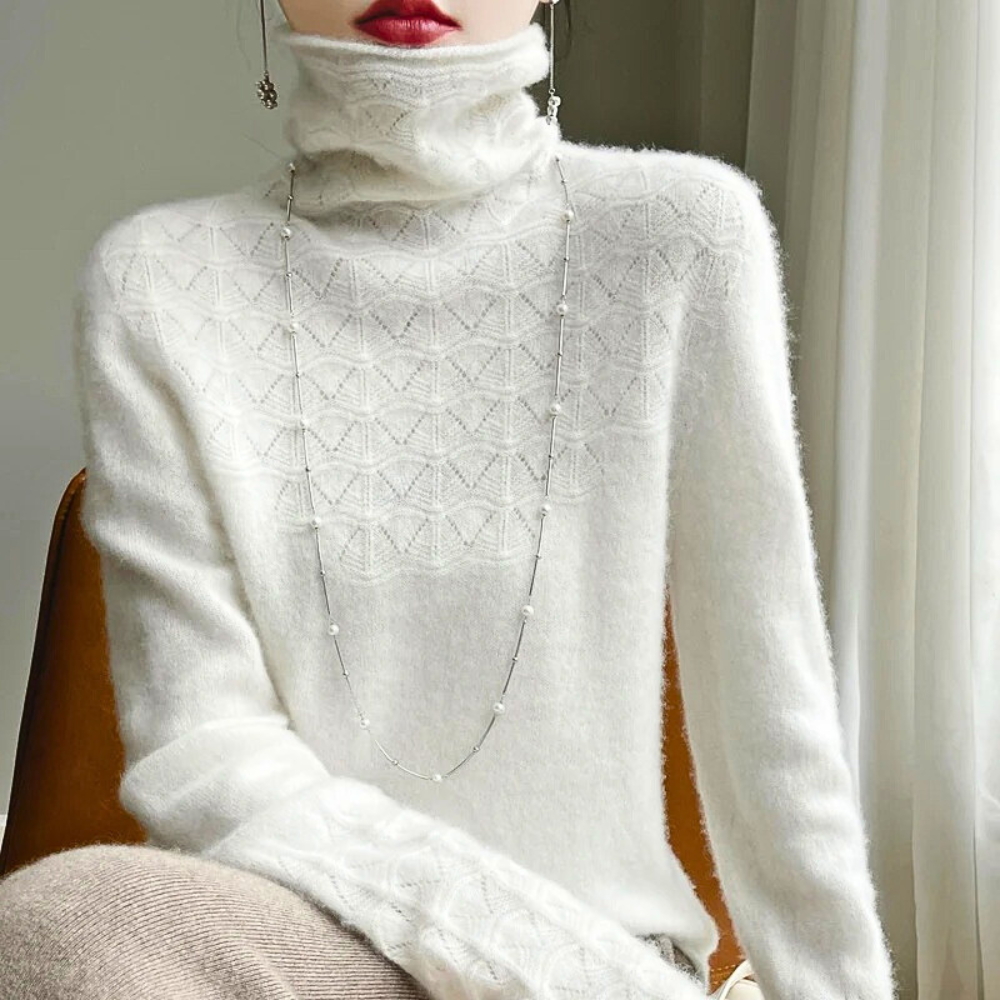 Charlotte | Pull à col roulé