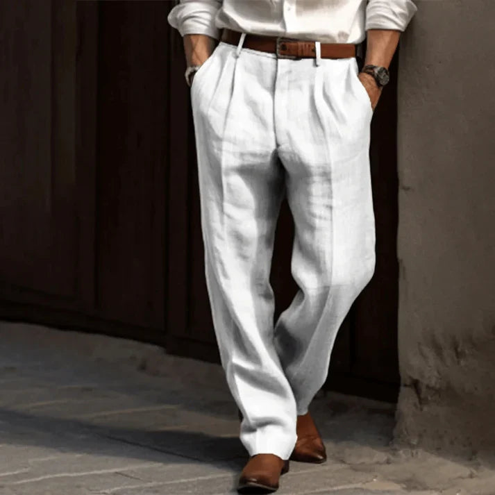 Variant image for Pantalon Rétro Magnusa Homme – Tissu Respirant, Élégance et Confort-16