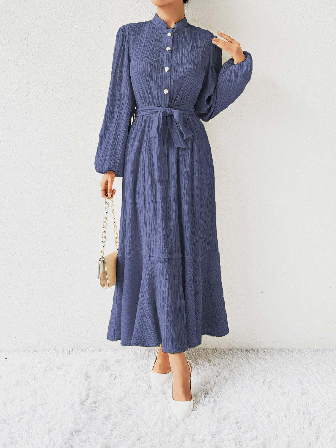 Adele | Robe élégante à manches longues