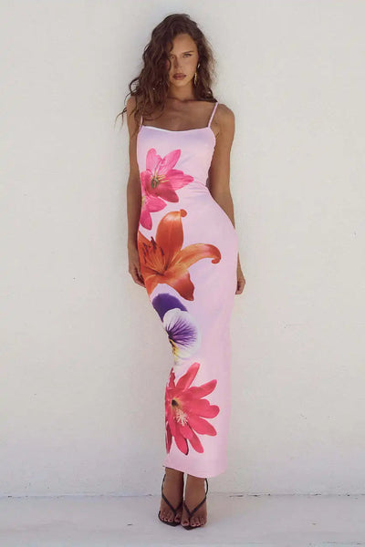 Sophie | Robe Longue Fleurie-5