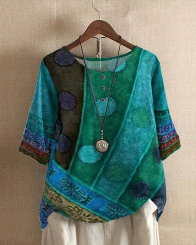 Variant image for Top Femme - Élégant Style Boho-8