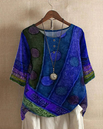 Variant image for Top Femme - Élégant Style Boho-22
