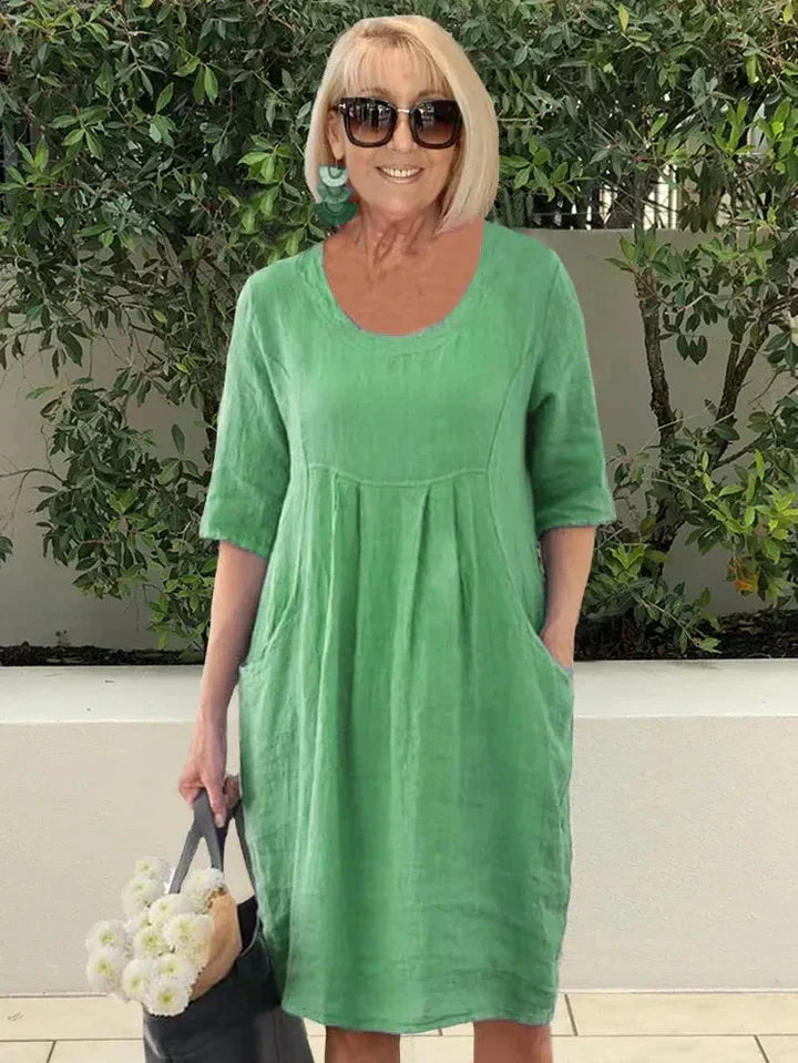 Variant image for Robe d'été - Chic Longue avec Poches-25