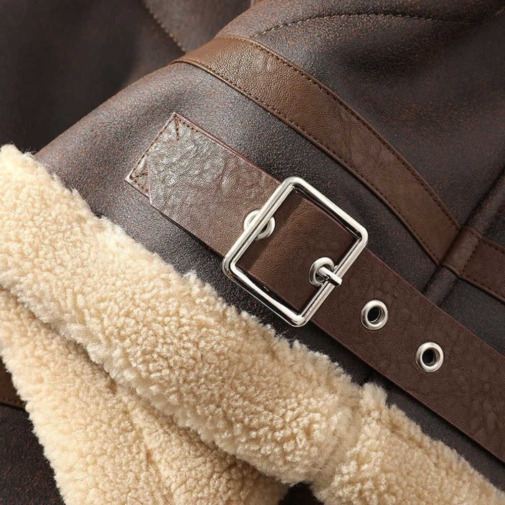 Aimé | Veste en cuir à la mode