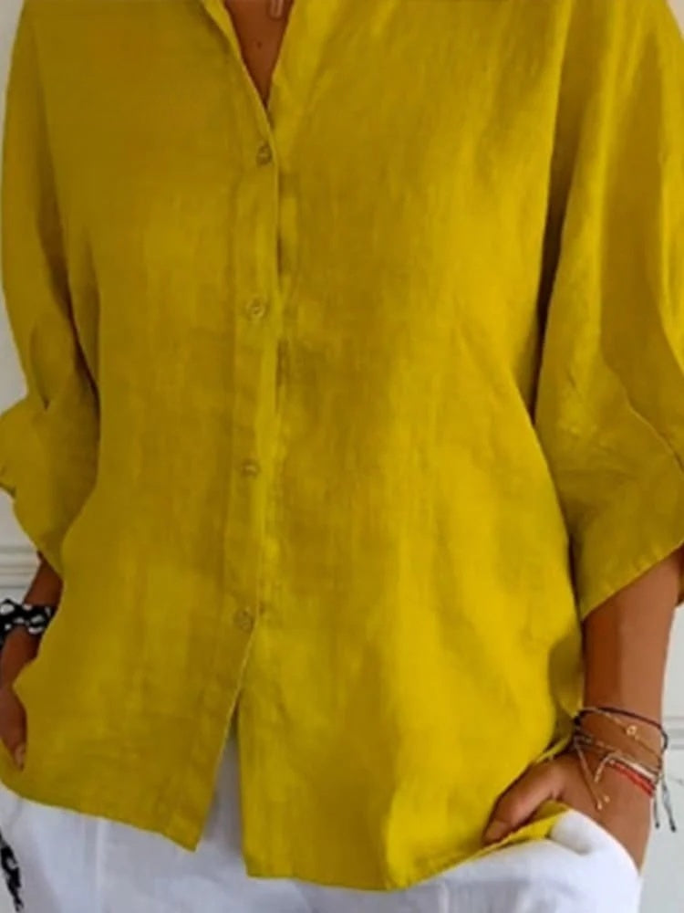 Variant image for Isabella | Blouse Femme Chic Blanche-41