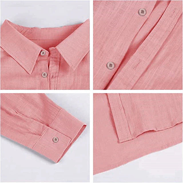 Zander Chemise Homme – Lin Respirant, Élégance Décontractée-4