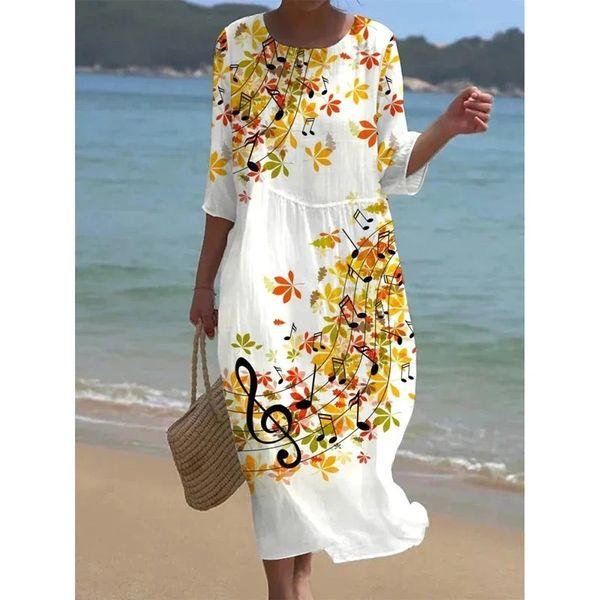 Variant image for Miranda | Robe Longue Femme Florale Élégante-25