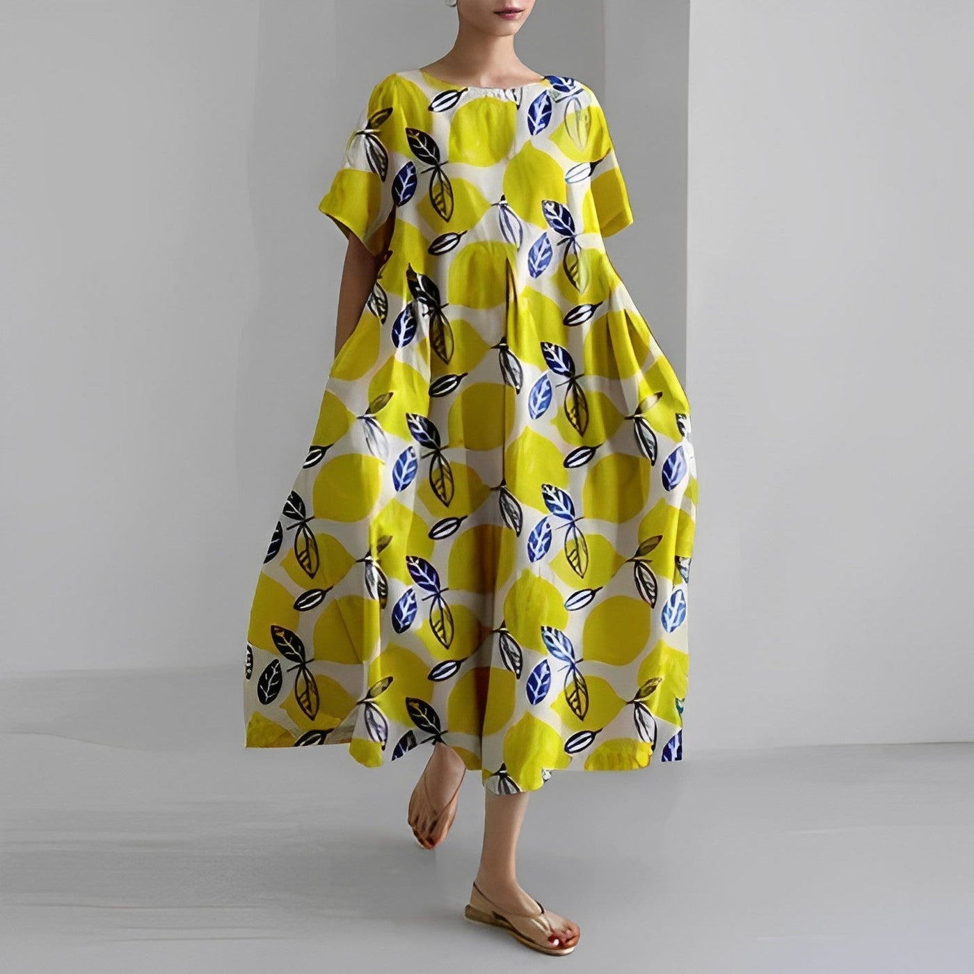 Naomi | Robe Longue Femme Fleurie Bohème Maxi-5