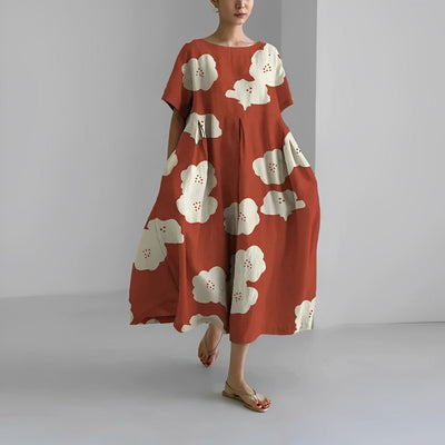 Variant image for Naomi | Robe Longue Femme Fleurie Bohème Maxi-57