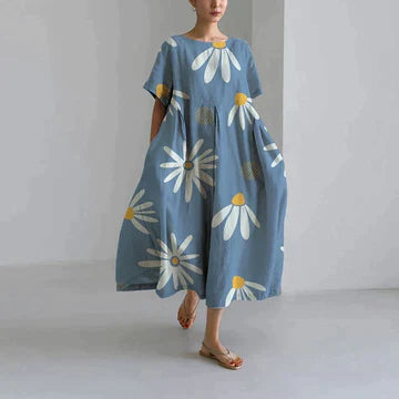 Variant image for Zyra | Robe Longue Fleurie Été Femme-59
