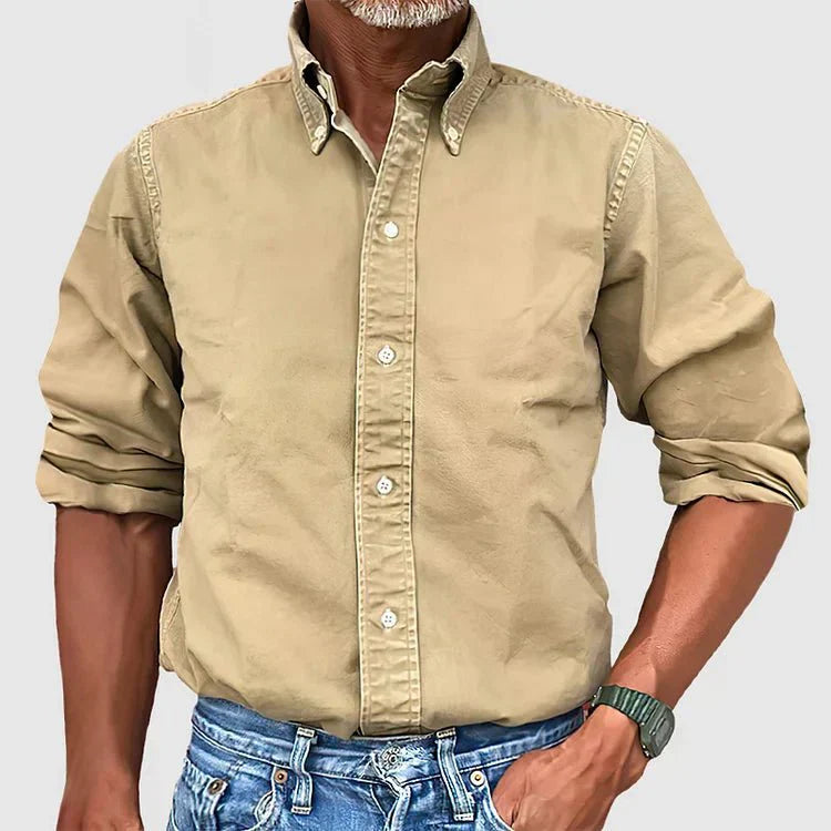 Henry | Chemise classique à manches longues