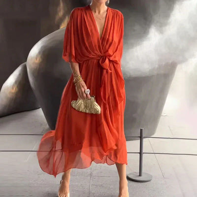 Stella | Robe Formelle – Polyester, Élégante et Sophistiquée-2