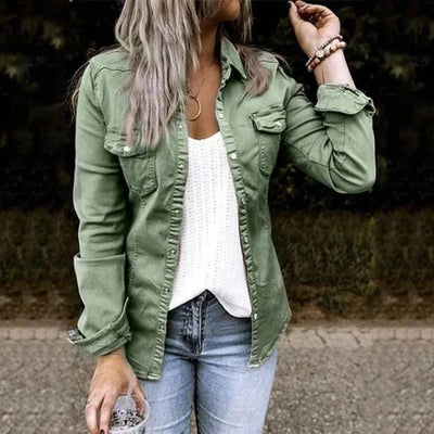 Veste en Jean Femme Heidi – Denim de Haute Qualité, Classique et Élégante-5